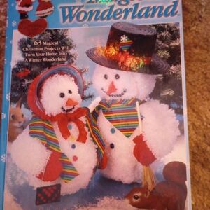 Christmas Craft Book with Snowman Projects